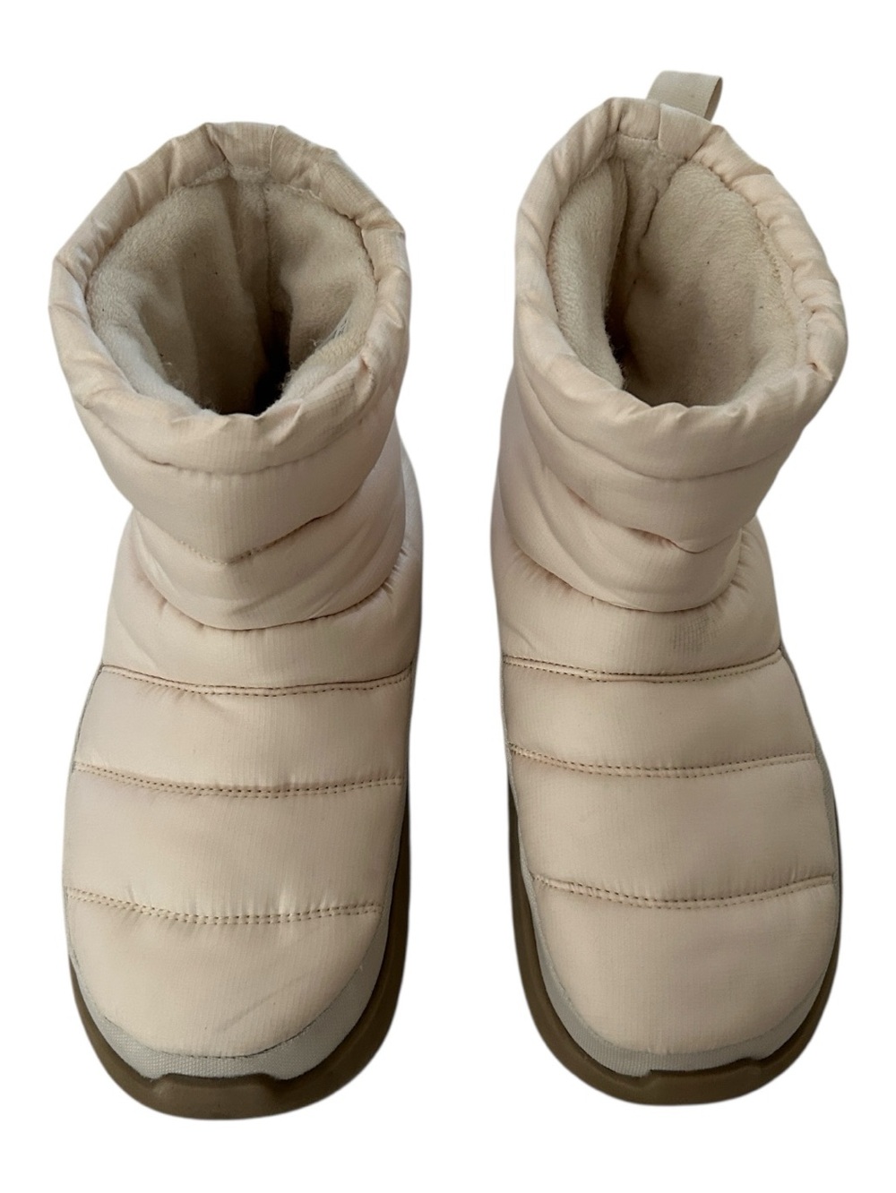Lacoste Women's Serve Slipper Mid Bootie OFF WHT/LT BRW, size 8, NWT No box - Picture 5 of 12